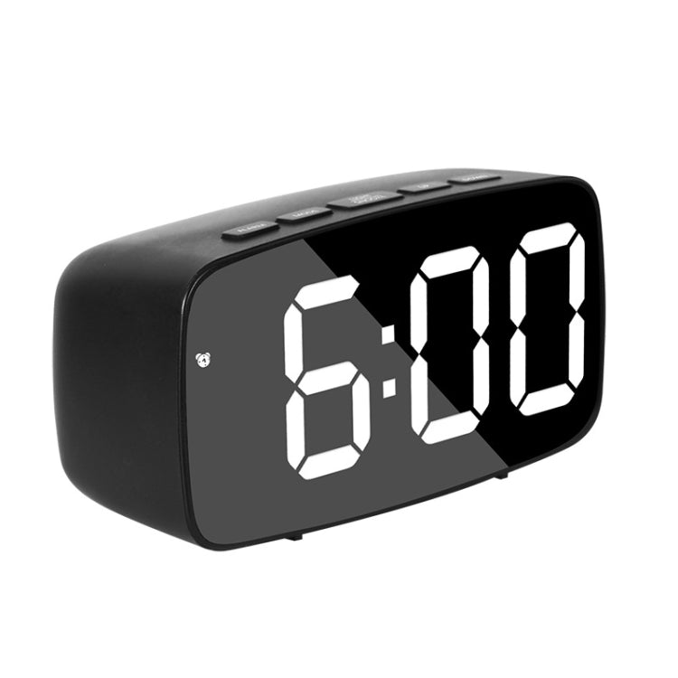 Mirror Bedside Alarm Clock Battery Plug-In Dual-Purpose LED Clock My Store