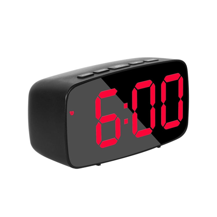 Mirror Bedside Alarm Clock Battery Plug-In Dual-Purpose LED Clock My Store