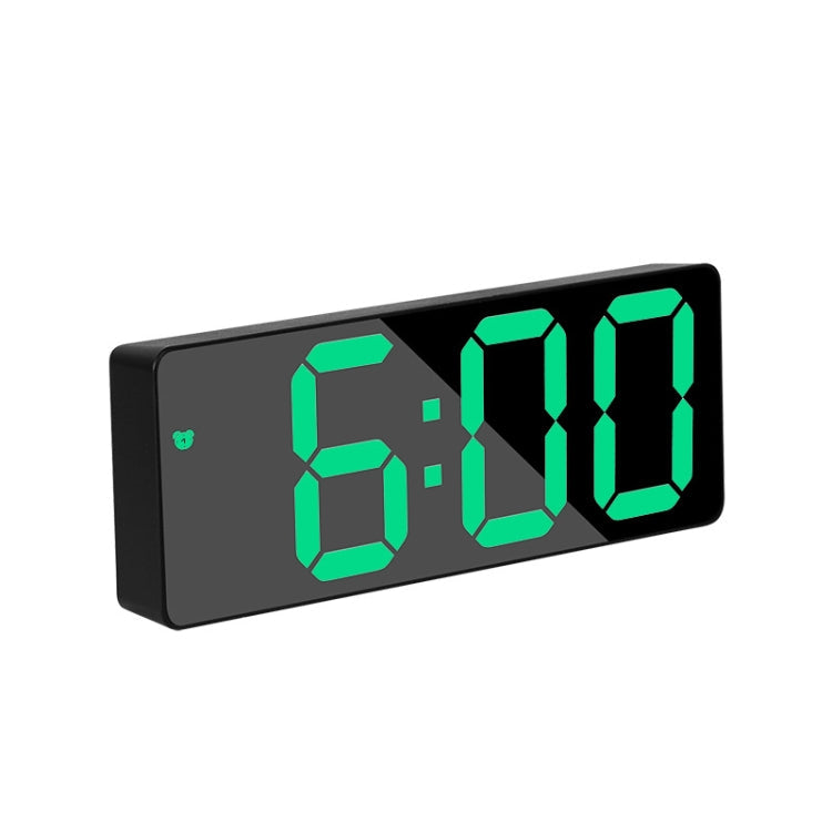 Mirror Bedside Alarm Clock Battery Plug-In Dual-Purpose LED Clock My Store