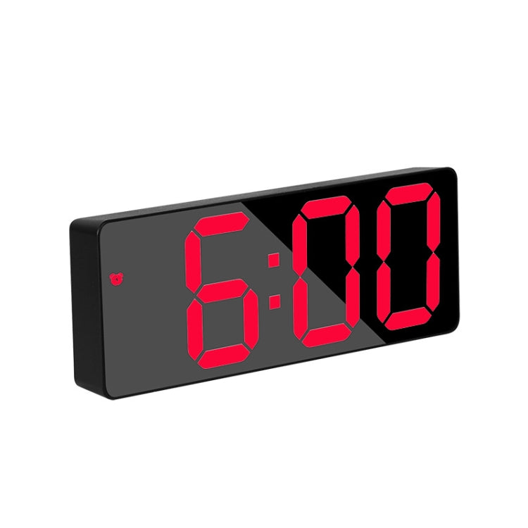 Mirror Bedside Alarm Clock Battery Plug-In Dual-Purpose LED Clock My Store