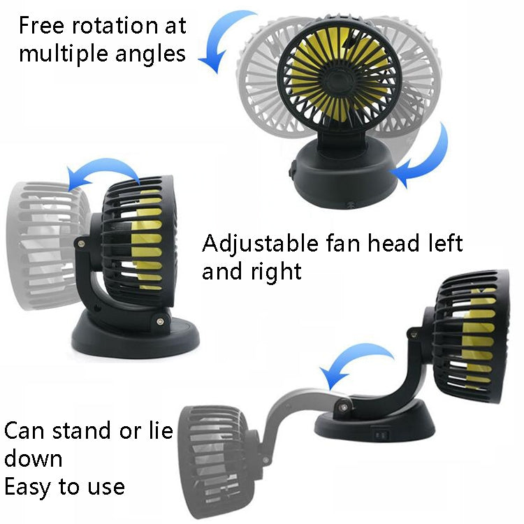 F409 Car Fan General Car Shaking Head Fan ÎҵÄÉ̵ê