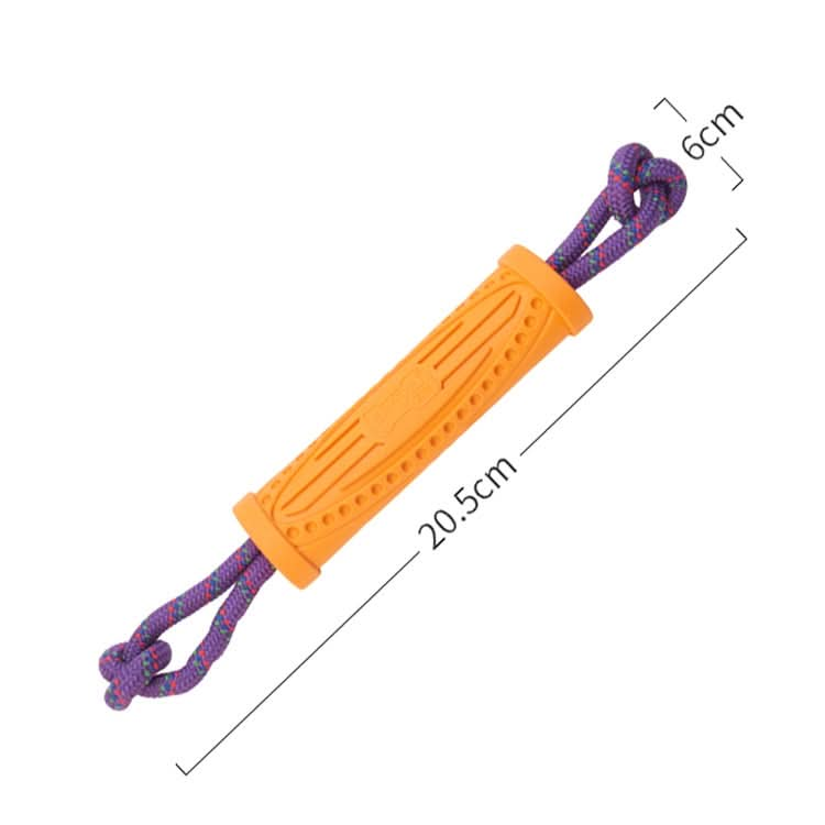 Pet Dog Rope Toy Rubber Bite Stick Training Tug Rope Dog Bite Rope - Reluova