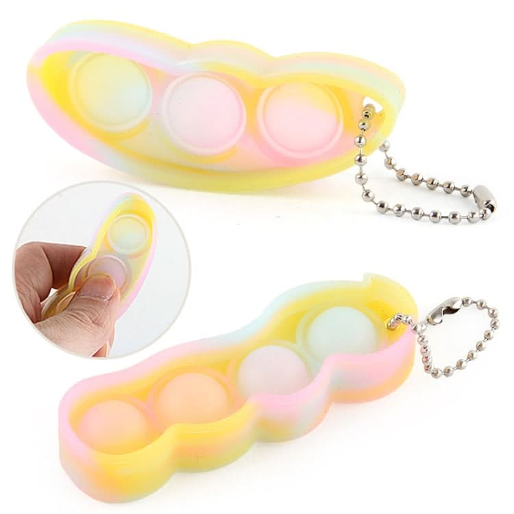 Decompression Finger Bubble Fan Keychain Pressed Venting Finger Squeezed Toys Reluova