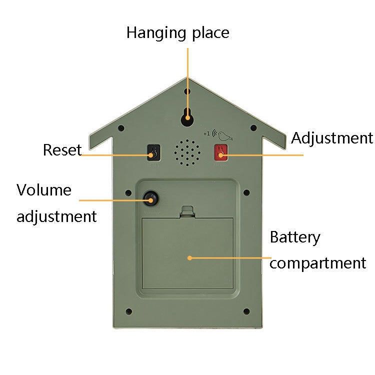 T60 Cuckoo Clock The Bird Reports On The Hour Clock My Store