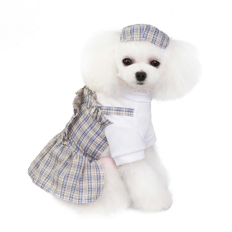 Pet Clothes Dog Dress Summer Thin Uniform Skirt - Reluova