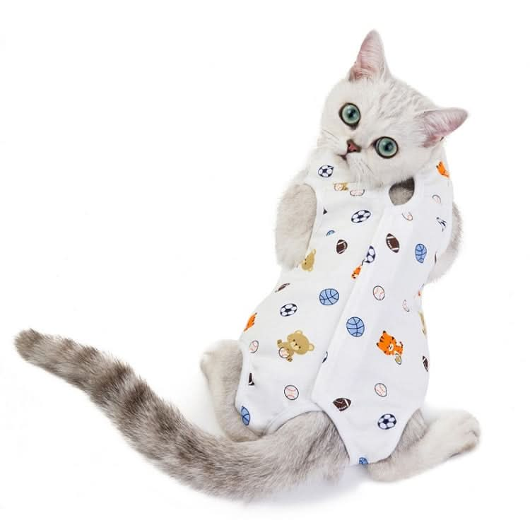 Female Cat Breathable And Anti-Licking Sterilization Clothing - Reluova