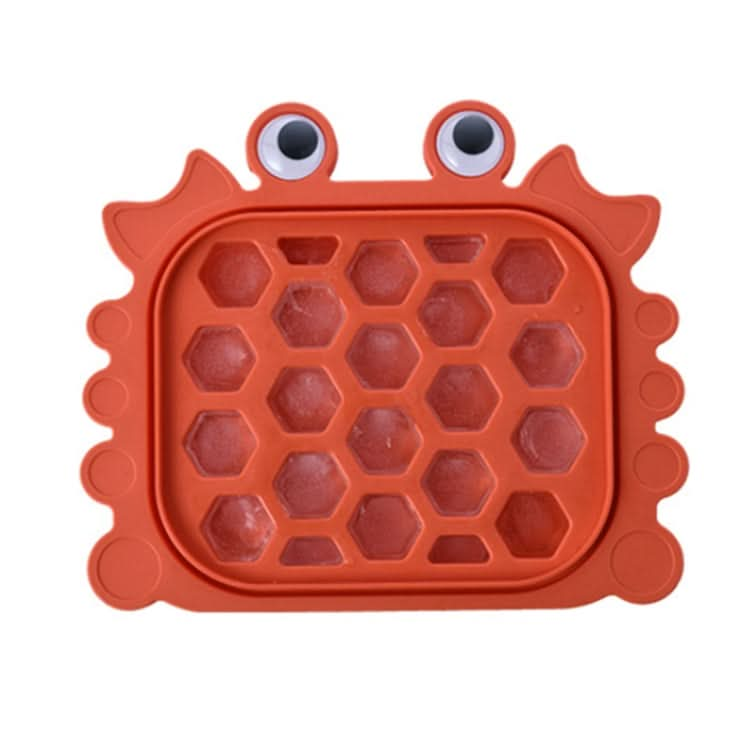 Children Silicone Ice Tray Homemade Ice Cream Mold, Specification: Robot (Red) Reluova