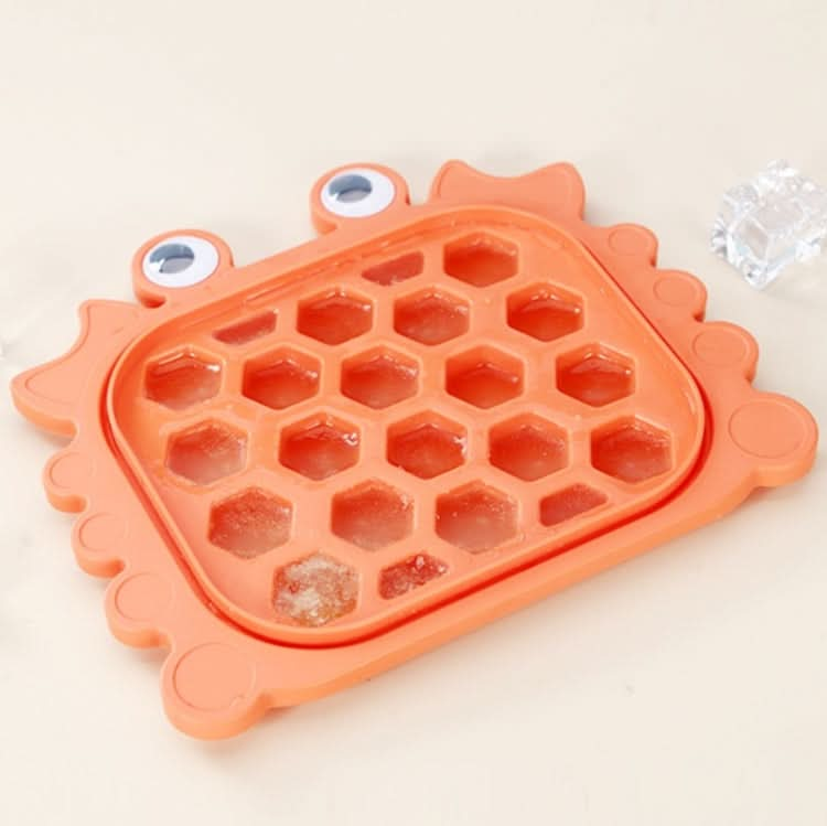 Children Silicone Ice Tray Homemade Ice Cream Mold, Specification: Robot (Red) Reluova