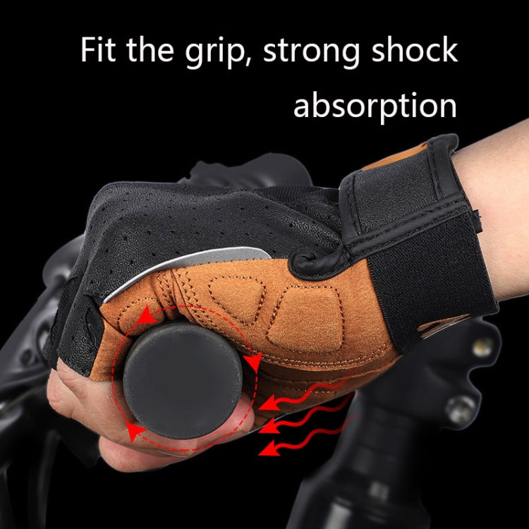 WEST BIKING YP0211196 Half-Finger Shock-Absorbing Anti-Skid Motorcycle Bike Gloves Riding Equipment