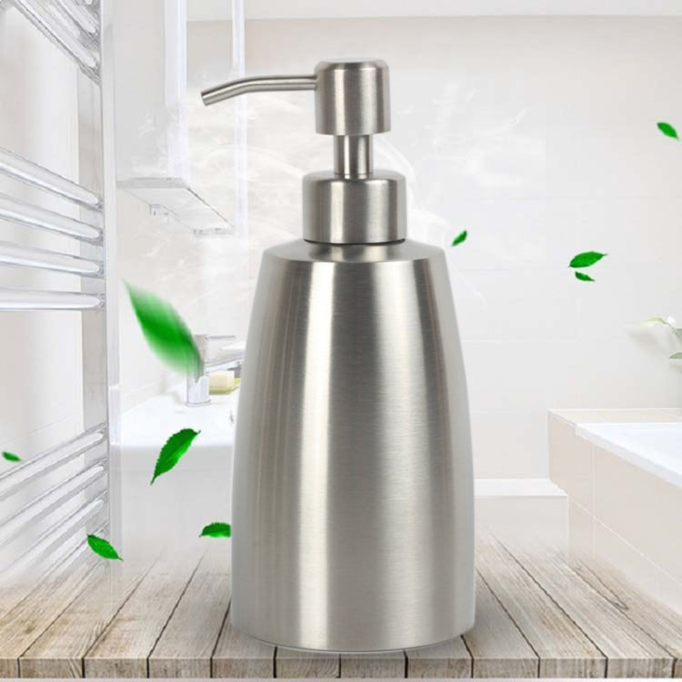 304 Stainless Steel Dish Washing Liquid Bottle Hand Sanitizer Bottle Manual Soap Dispenser My Store