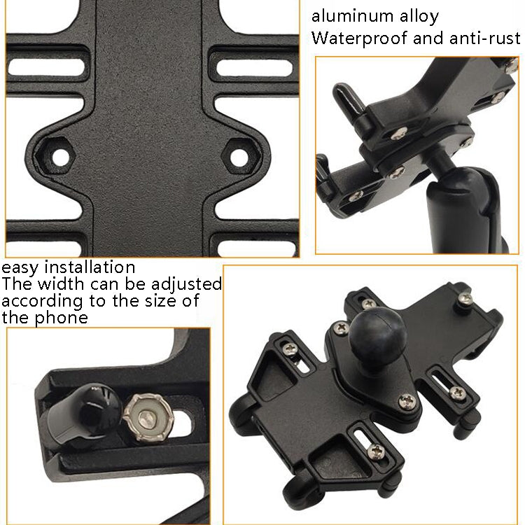 N-STAR NJN001 Motorcycle Bicycle Compatible Mobile Phone Bracket Aluminum Accessories Riding Equipment Reluova