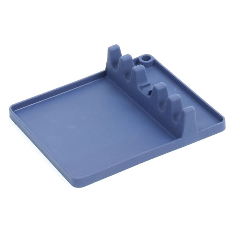 2 in 1 Kitchen Silicone Spoon Holder Shelf-Reluova