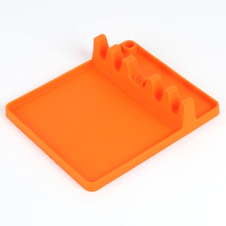 2 in 1 Kitchen Silicone Spoon Holder Shelf-Reluova