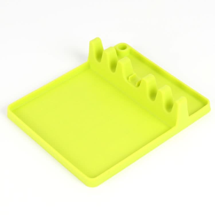 2 in 1 Kitchen Silicone Spoon Holder Shelf-Reluova