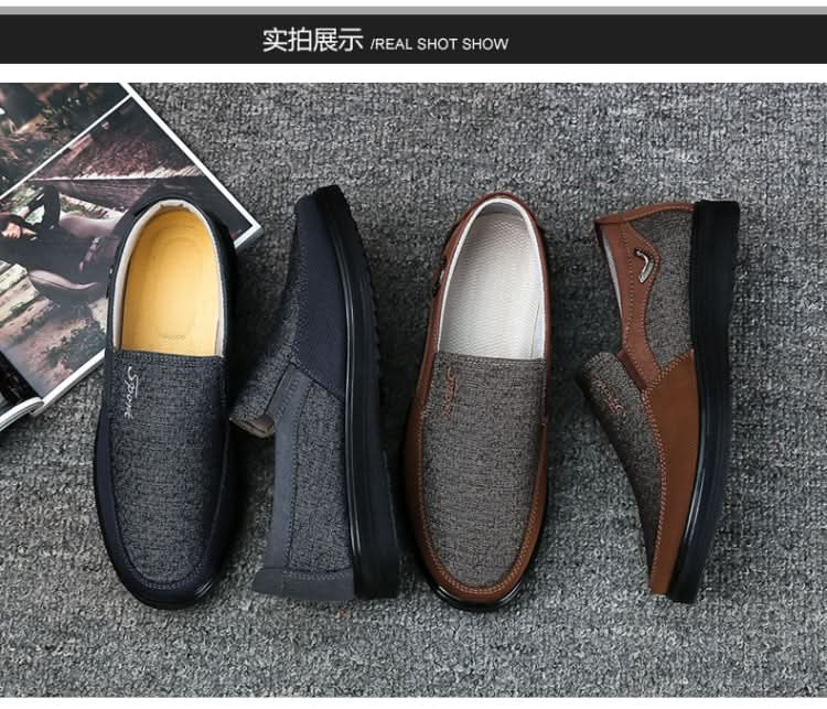 Low-cut Business Casual Soft Soles Flat Shoes for Men, Series 1 Reluova