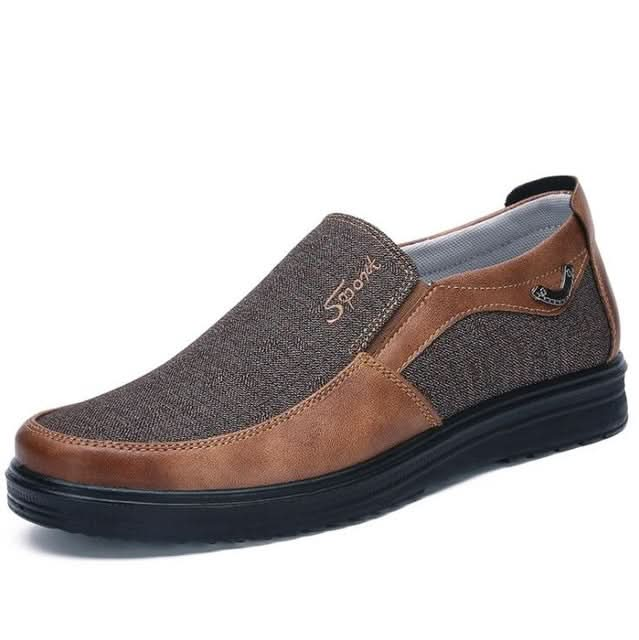 Low-cut Business Casual Soft Soles Flat Shoes for Men, Series 1 Reluova