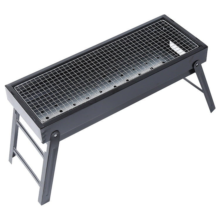 Wrought Iron Barbecue Thickened Folding Barbecue Reluova