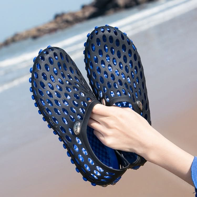 PVC + EVA Material Wading Beach Shoes Couple Breathable Slippers, Series 2 Reluova