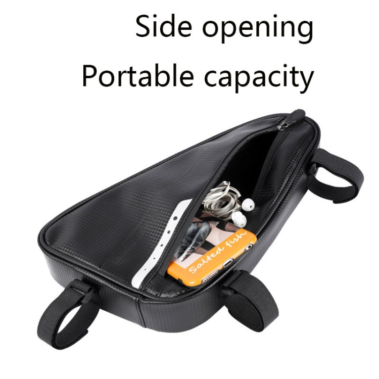 WEST BIKING Bicycle Large-Capacity Triangle Bag Waterproof Beam Bag Riding Equipment