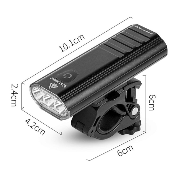 WEST BIKING YP0701286 Bicycle Headlight USB Riding Strong Light Mountain Bike Light