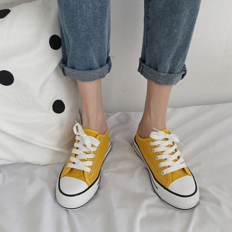 Women Canvas Shoes Inner Heightened Semi-Slipper Lazy Shoes