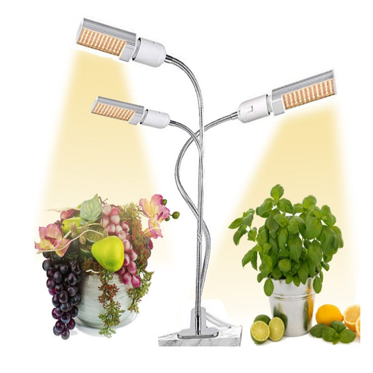 LED Plant Growth Full Spectral Fill Light E27 Clip Plant Lamp Indoor Corn Light, Without Power Adapter My Store