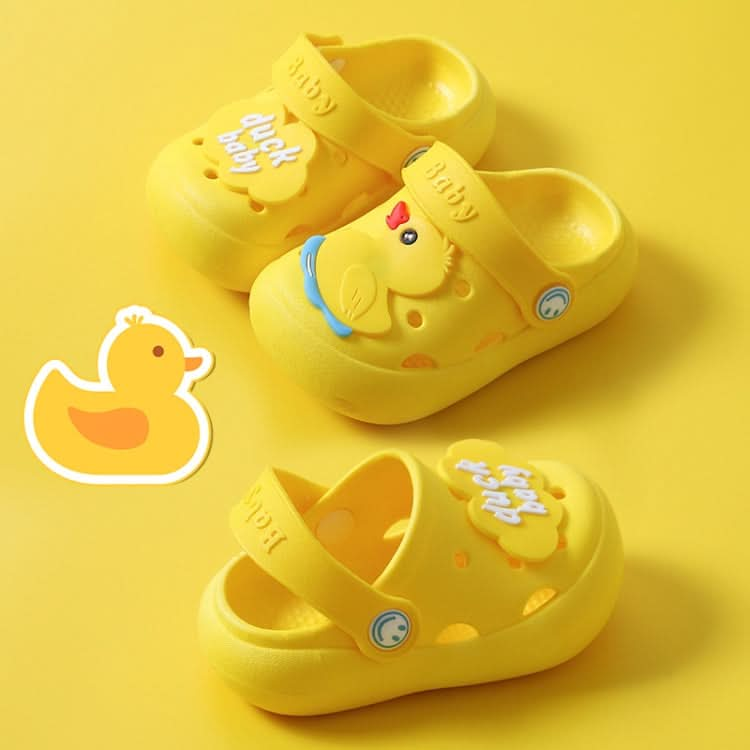 Non-Slip Soft Bottom Hole Slippers For Children Reluova