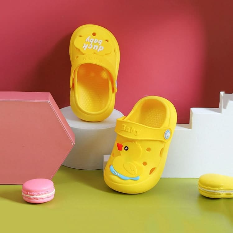 Non-Slip Soft Bottom Hole Slippers For Children Reluova