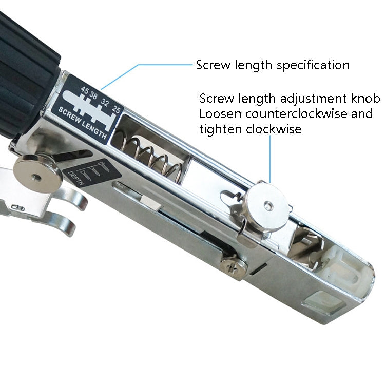 JieLi Chain Belt Screw Converter Electric Screwdriver On Gypsum Board Tool