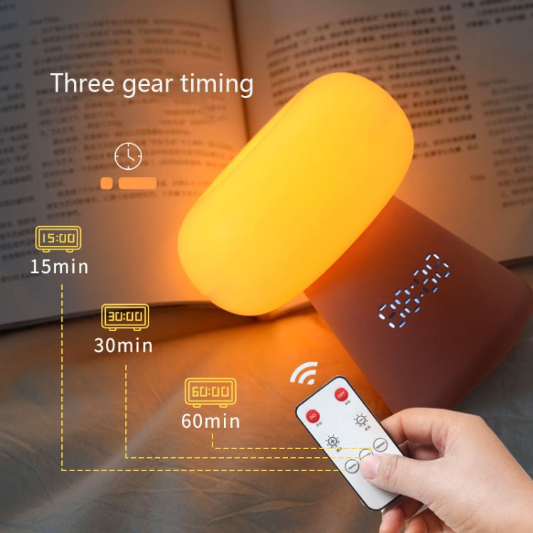 XYD-055 Cloud Mushroom USB Clock Night Light Sleep Timer Remote Control Bedside Lamp My Store