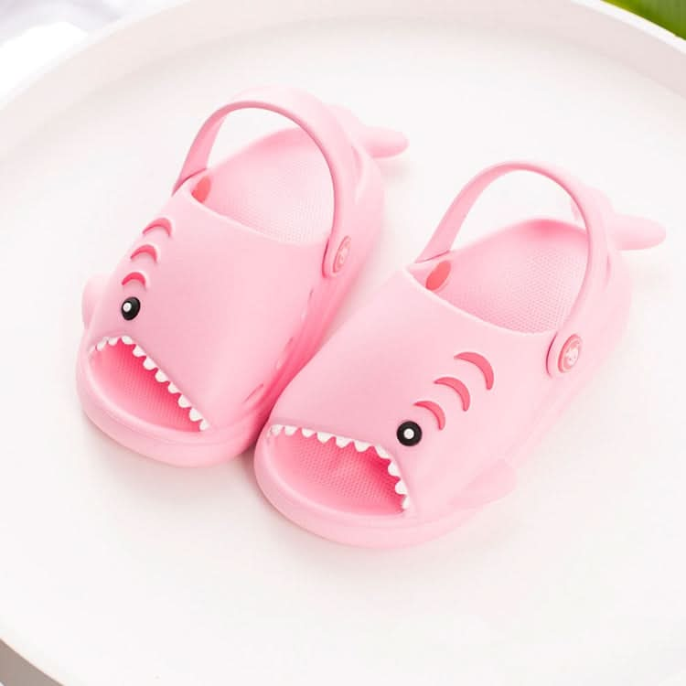 EVA Light Bottom Non-Slip Small Shark Slippers For Children Reluova