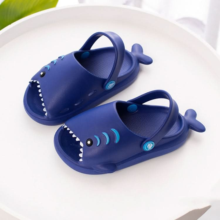 EVA Light Bottom Non-Slip Small Shark Slippers For Children Reluova