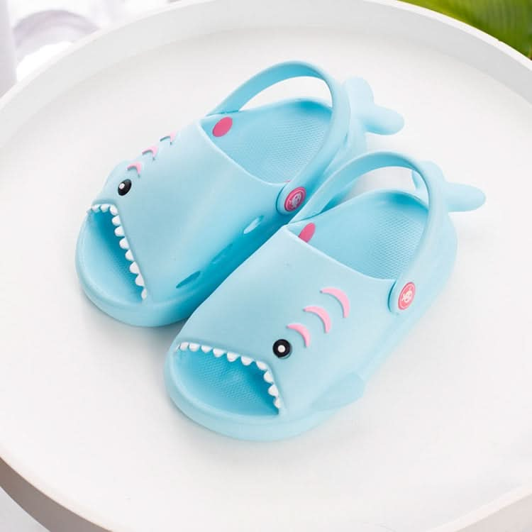 EVA Light Bottom Non-Slip Small Shark Slippers For Children Reluova