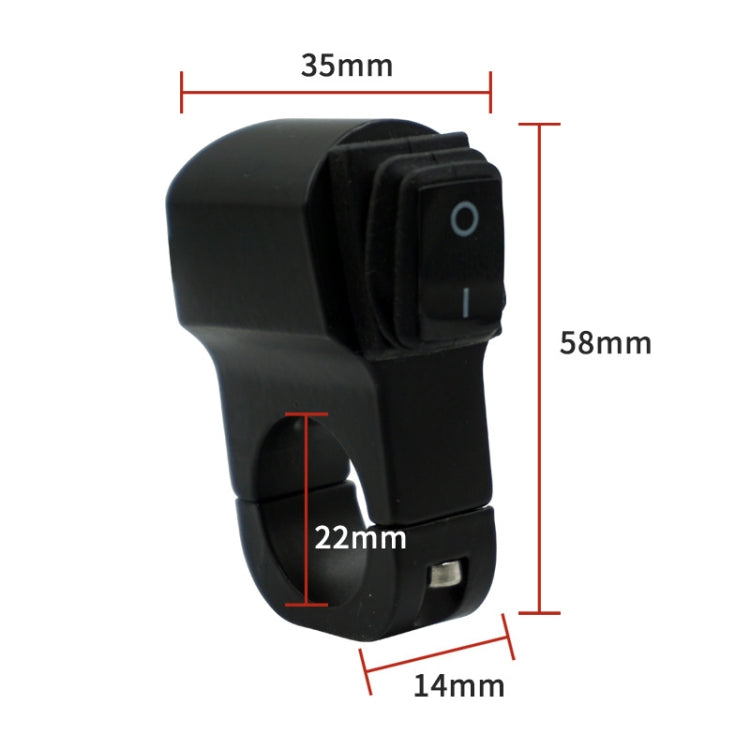 Motorcycle Aluminum Alloy Waterproof Headlight Switch Modification Breakdown Switch ÎҵÄÉ̵ê