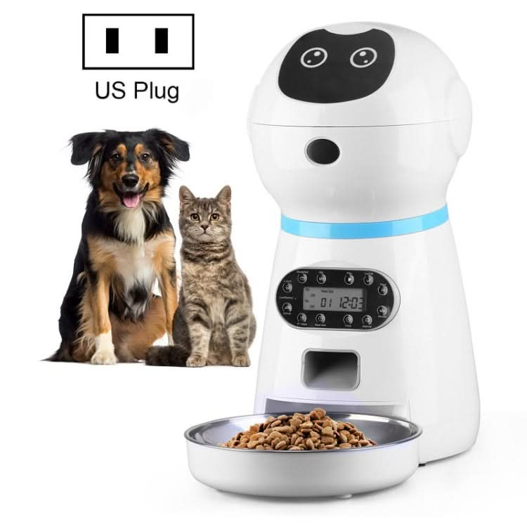 Pet Auto Feeding Intelligent Feed Stainless Steel Food Dish - Reluova