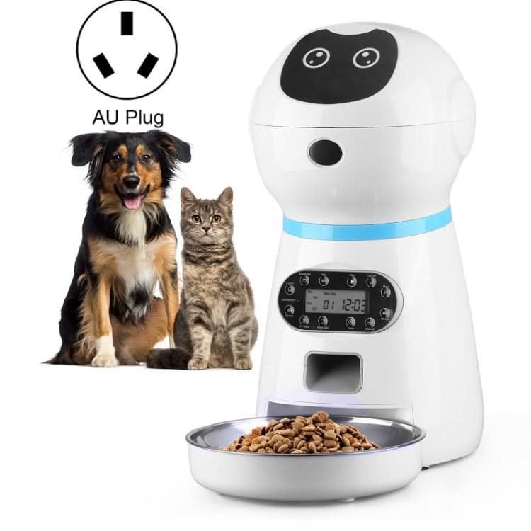 Pet Auto Feeding Intelligent Feed Stainless Steel Food Dish - Reluova