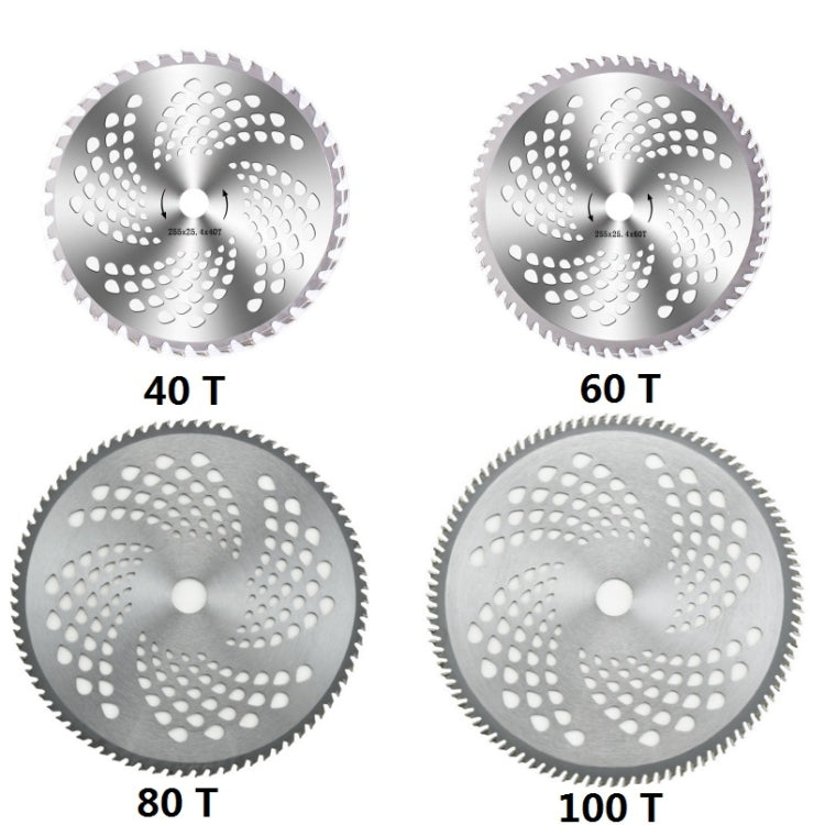 0.4CM Alloy Saw Blades For Lawn Mowers Brush Cutter Blades