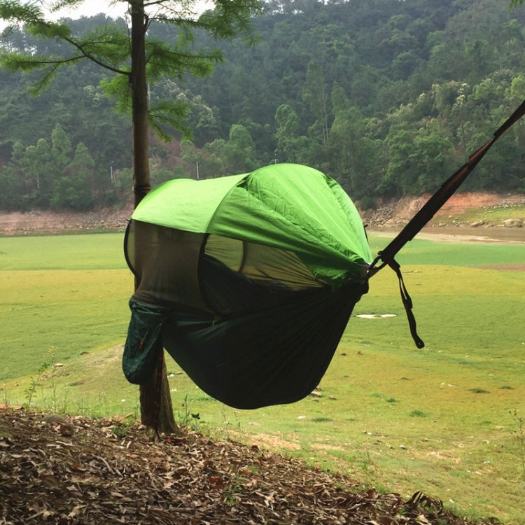 Parachute Cloth Anti-Mosquito Sunshade With Mosquito Net Hammock Outdoor Single Double Swing Off The Ground Aerial Tent