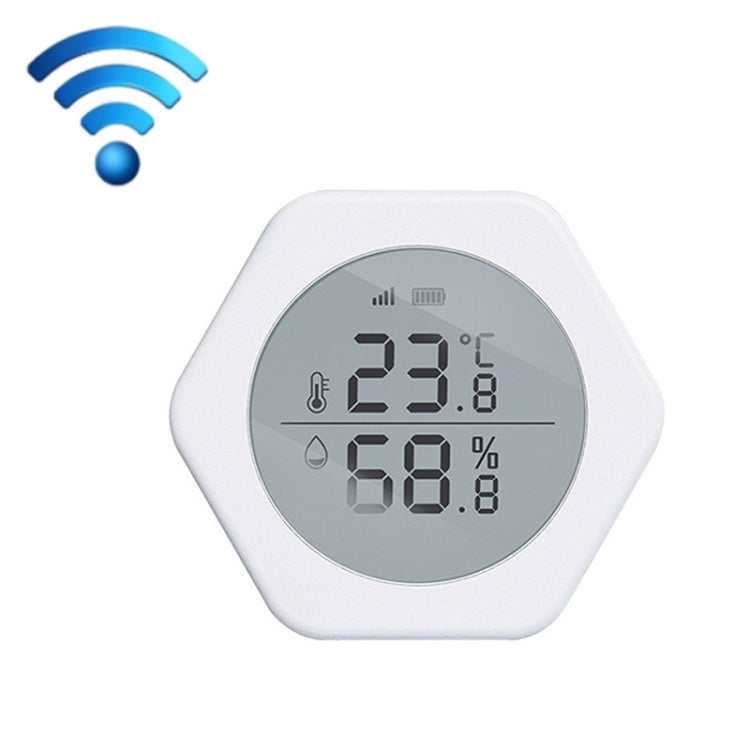 LQ-WS1 Tuya Smart Home Indoor Wireless Control Temperature And Humidity Sensor My Store