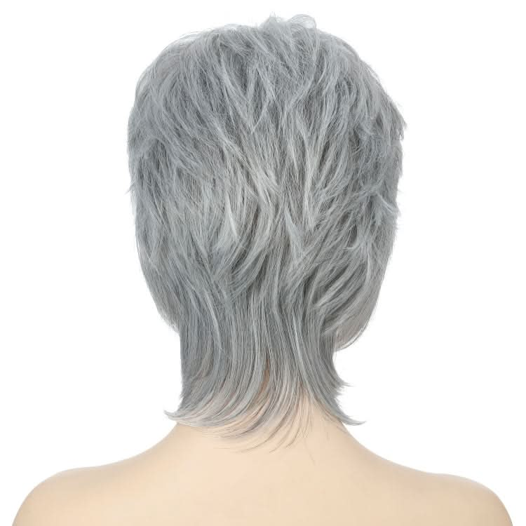 Short Hair Female Wigs Fluffy Fiber Set Reluova