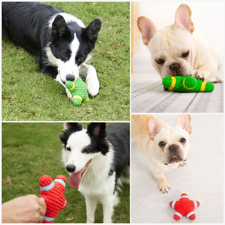 Dog Vocal Toy Latex Molar Bite Resistant Dog Bite Toy - Reluova