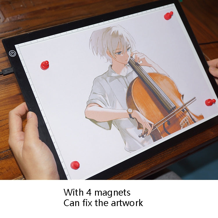 Copy Station Anime Drain Station LED Copy Board With Magnetic Suction Light Board Drawing Plate With USB Cable