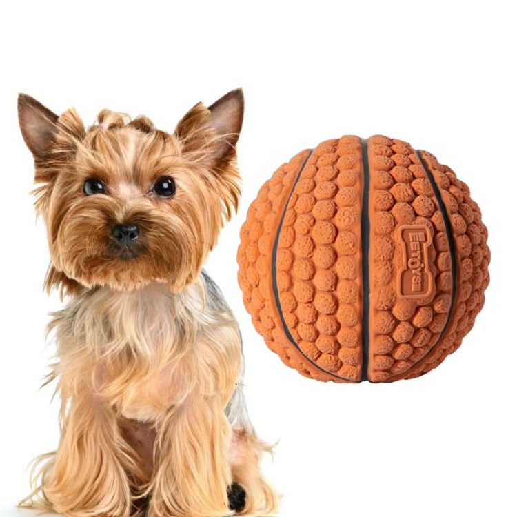 Dog Toy Latex Dog Bite Sound Ball Pet Toys - Reluova