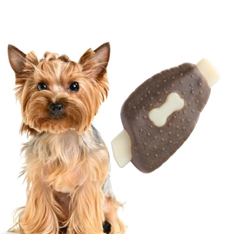 Pet Bite Resistant Toy Nylon Cowhide Molar Teeth Eating Play Bone Dog Toy - Reluova