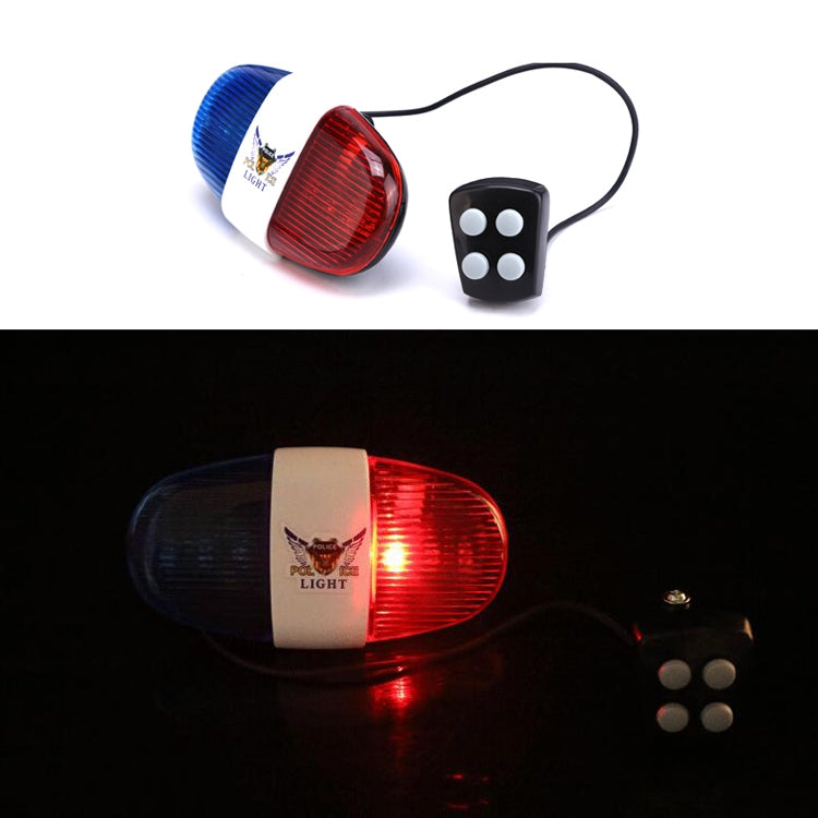 XC-325 Electronic Bell Bicycle Lamp 4 Tone Speaker