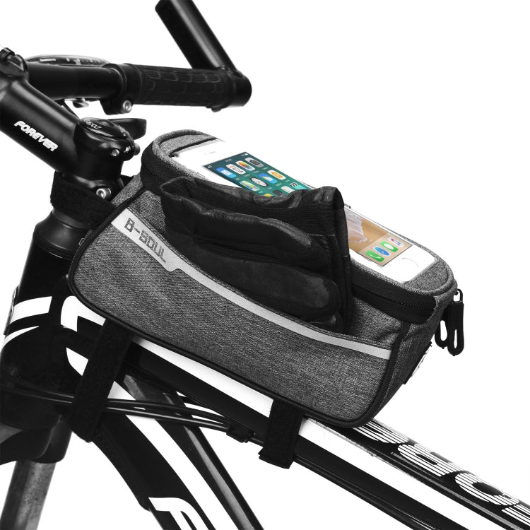 B-Soul YA249 Mountain Bike Front Beam Bag Bicycle Bag Riding Equipment Saddle Bag Upper Pipe Package