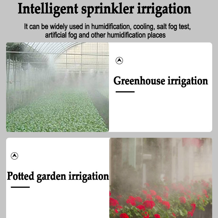 Humidifying And Dedusting Cooling Atomizing Sprinkler Quick-Plug Fog Misting Nozzle