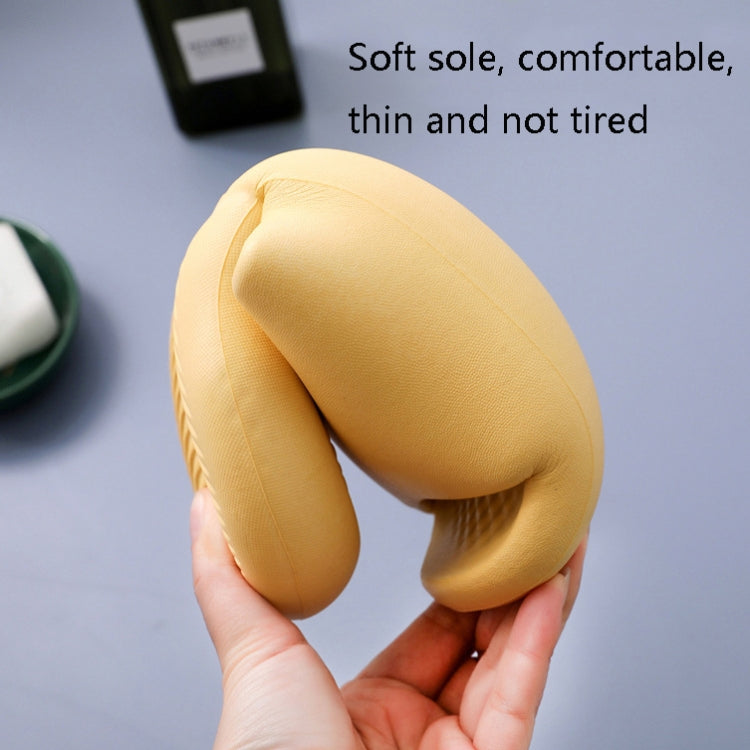 Female Super Thick Soft Bottom Plastic Slippers Summer Indoor Home Defensive Bathroom Slippers