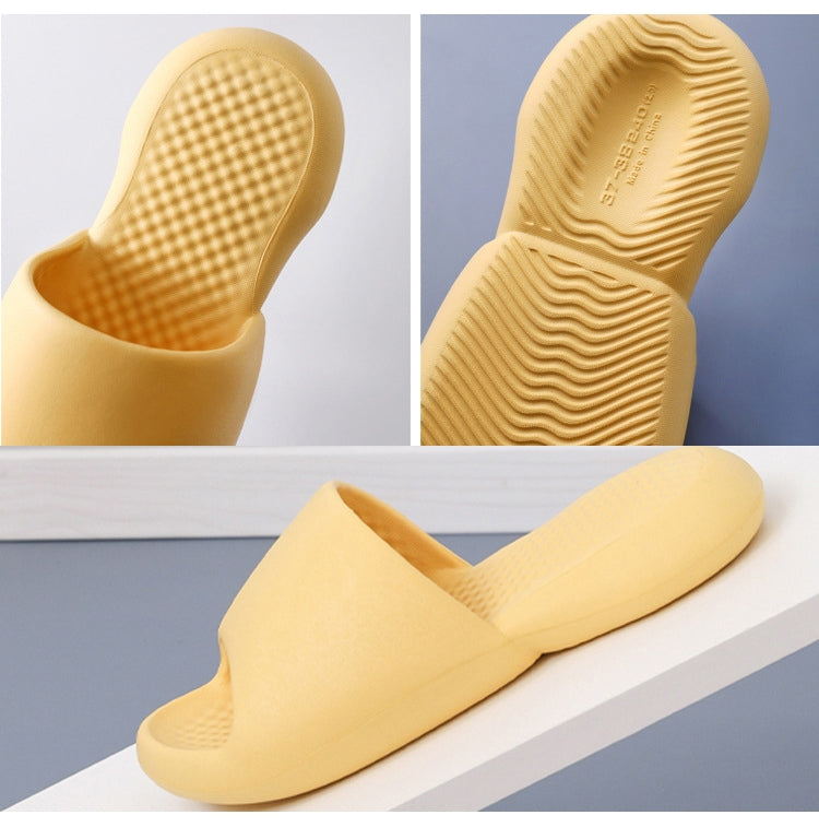 Female Super Thick Soft Bottom Plastic Slippers Summer Indoor Home Defensive Bathroom Slippers Reluova