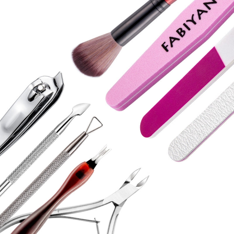 FABIYAN Nail Art Tool Set Manicure Disarm Tool Set